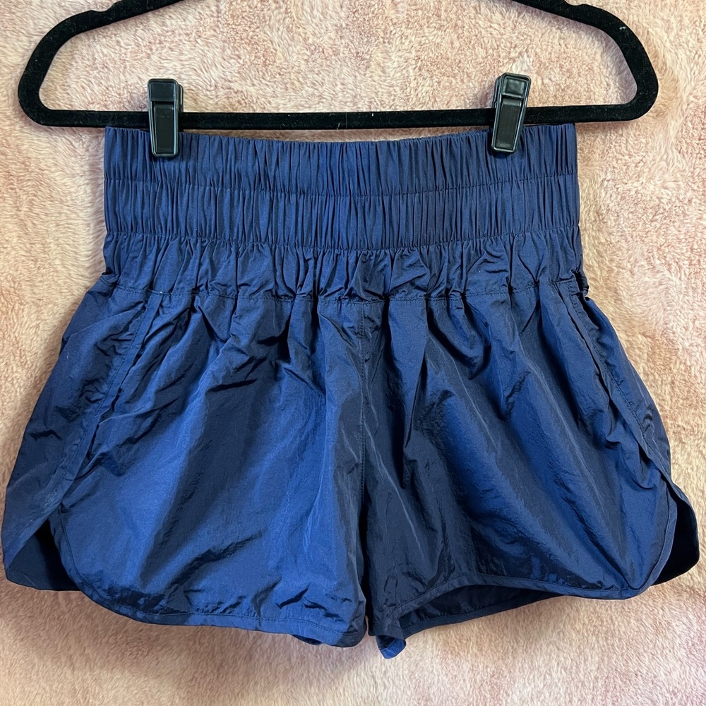 Ododos Navy Blue Athletic Shorts